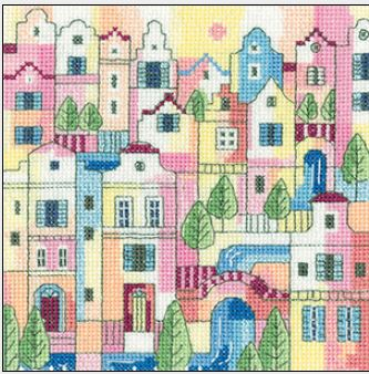 (image for) Impressions of Amsterdam - Impressions by Karen Carter Counted Cross Stitch Chart
